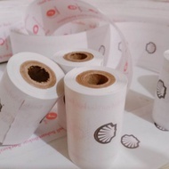 Kertas Struk Thermal logo Shell 57x40mm Paket Hemat 5 roll