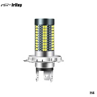 iriisy H4/H6/BA20D/P15D 12V-24V 6000K LED Motor Bulb Motorcycle Headlight 126smd Chips Lamp Car Head
