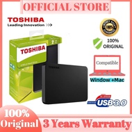 2023 2023  【COD】Toshiba 1TB/2TB External Hard Drives USB 3.0  PORTABLE Hard drive Canvio Basics