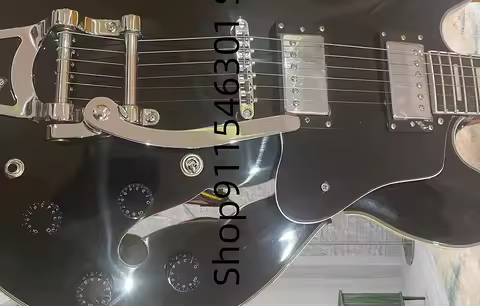 AZ-2026 In stock Custom shop maple Top ee.s 3.35 Finish Hollow Body Electric Guitar 006