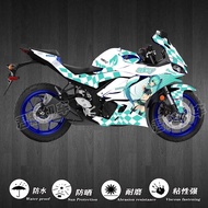 Yamaha Car Products Suitable for YAMAHA YAMAHA YZF-R3 Motorcycle Decals Stickers Stickers Film Print