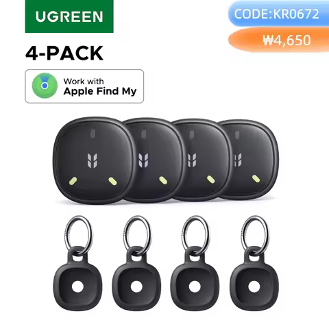 UGREEN FineTrack Mini Smart Tag Finder GPS Tracker for iOS Apple Find My, 5-Year Battery, IP68 Water