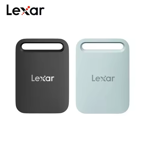Lexar SL260 Air Compact Portable Solid State Drive High-Speed External SSD for Phone & Laptop Cyan -