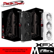 XFX SWIFT AMD RADEON RX 9060XT TRIPLE FAN | OC GAMING EDITION | 16GB | GDDR6 | BLACK | WHITE