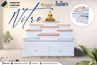 โต๊ะหมู่บูชา รุ่น ไนโตร "Nitro" Set of altar table Size: W80 *D50 *H60 cm.