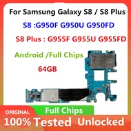 【The-Best】 Official version For Galaxy S8 Plus G955U G955F G955FD G950U G950F G950FD Motherboard Log