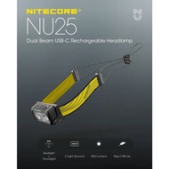 Nitecore NU25 超輕量頭燈(2022年版）