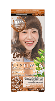 [โทนคอฟฟี่] Dcash ดีแคช ออพติมัส คัลเลอร์ ครีม 100ml [Coffee Tone] Optimus Color Cream #ย้อมสีผม