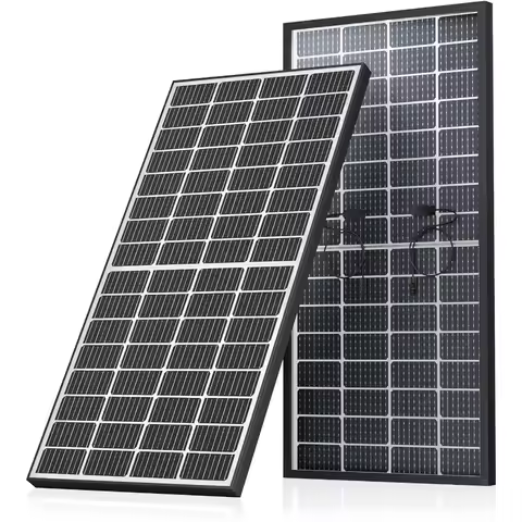 200W Bifacial Solar Panel High Efficiency DualSided PV Module with 25.4 Conversion Rate IP68 Waterpr