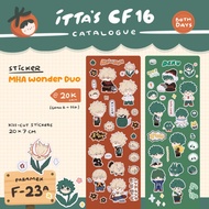 Mha Kisscut Sticker Wonder Duo Bakugo Deku