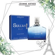 Jeanne Arthes Fragrance Sultan Blue Eau De Toilette 100ml EDT Fresh Fruity Musky For Men 香水 男士香水