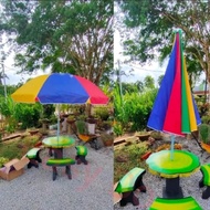 2m Umbrella Garden Umbrella Patio Umbrella UV Sun Shade Canopy Payung Pasar Malam Outdoor Night Mark