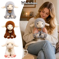 LATATPH Sheep Plush Pillow, Sitting Pose Long Ear Stuffed Sheep Pillow, Lovely Fluffy Soft 11/17/23c