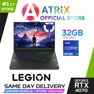 【Same Day Delivery】LEGION 7 16IRX9 | 83FD0011SB | 16" 3.2K (3200x2000) IPS 430nits Anti-glare | Intel Core i9-14900HX | NVIDIA GeForce RTX 4070 | 32GB DDR5 | 1TB SSD | Win11 Home | Y Legion Ultimate Support