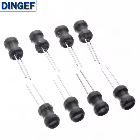 10PCS DIP Power Inductor 0608 I-shaped inductor 6*8mm 2.2 3.3 4.7 6.8 10 22 uh 1mh 2.2mh 3.3mh 4.7mh