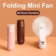 JISULIFE Handheld Fan Mini Portable Electric Ventilador USB Rechargeable Fans 4800mAh Silent Small FAN for Home