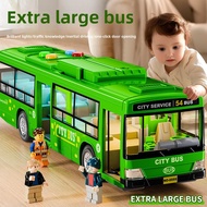 Children's Bus Toys Large Door Bus Model Simulation Baby Bus Toy Bus Boy
