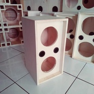 Box speaker 5 inch double triplek 12mm