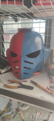 หมวก Spacemarine Primaris จาก Warhammer 40K ขนาดใส่ได้จริง