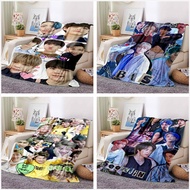 BTS BTS BTS Star Blanket Sofa Office Nap Blanket Air Conditioning Blanket Soft Keep Warm Customizabl