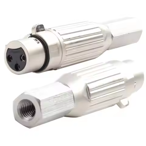 Reciprocating Linear Machine Pneumatic Fittings M8 Vac-u-lock connector 3XLR adapter Bendable Telesc