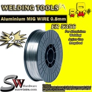 SW Hardware MIG Wire GAS Aluminium Coil 0.8MM X 2KG (SUITABLE FOR ALL MIG MODEL) ER5356 ER 5356