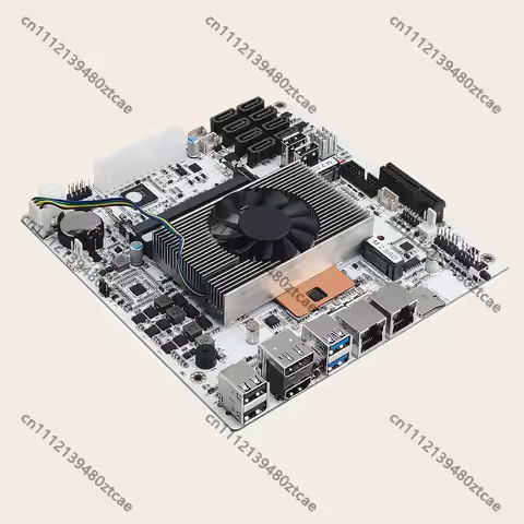 CWWK M11 NAS Motherboard 8 Bay Core i5 8265U 4C/8T Mini ITX 2×NVMe PCIe 3.0 Dual 2.5GbE I226V LAN Wh