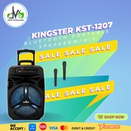 Kingster KST-1207 Speaker with 2 microphone | 12"