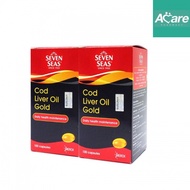 ACARE PHARMACY SEVEN SEAS COD LIVER OIL GOLD 100'SX2