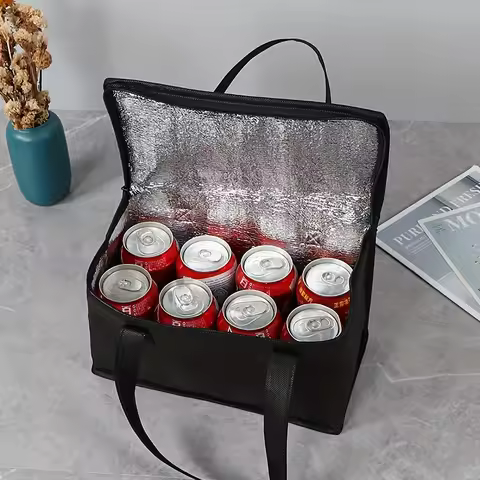 Insulated Bag for Carrying 8 Bottles of Cola, Perfect for Keeping Fresh And Cold During Outdoor Picn