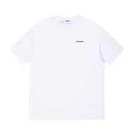 Celine T-shirts 賽琳前服刺繡短袖T恤衫男女同款情侶裝