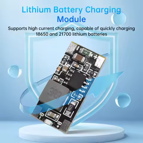 18650 21700 Lithium Battery Charge Module High Current 2A For 9V 12V 15V Charge With Charging Indica