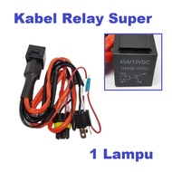 Super Relay Cable HID Projector Biled Projector LED Motorcycle Car H4 1 Lamp