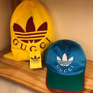 Gucci棒球帽 Gucci鴨舌帽 古馳帽 愛迪達聯名 古馳聯名 Gucci聯名