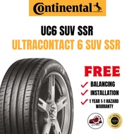 255/45R20 CONTINENTAL ULTRA CONTACT 6 SUV SSR (CONTI UC6 SUV SSR)