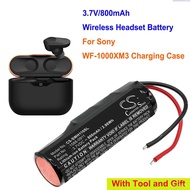 Cameron Sino 3.7V/800mAh Wireless Headset Baery 1588-0911 for SN WF-1000XM3 Charging Case