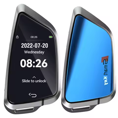 EASYGUARD Modified Boutique Smart Key LCD shell fit for BMW Mercedes-Benz Audi Lexus Land Rover Toyo