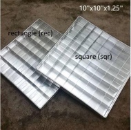 1SET Loyang Brownies with Cutter Saiz (SQ)10"x10"x1.25"