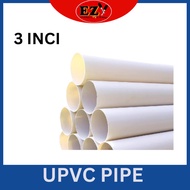 UPVC PIPE 3" (FEET) UPVC PAIP 3INCI 82MM