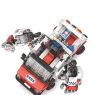 (Pre-order預購)
LOZ HONG KONG Softee Blocks Robot (Music Version) 香港雪糕車積木機械人(音樂版)