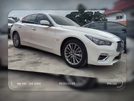 2018 Infiniti Q50  2.0t旗艦款 旗艦性能轎跑車 允文允武 斯文帶勁 認證車 車況優秀不怕比較