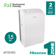 Hisense 1.5HP Portable AirCond R32 Air Conditioner - Model: AP12NXG