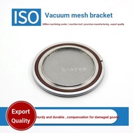 ISO with Net Bracket ISO63 80 100 160 Vacuum Flat Net Bracket ISO Filter Mesh 304 Steel Repair Parts