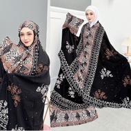 MUKENA BATIK CAP SOGAN - MUKENA BALI - MUKENA - MUKENA ADULT - MUKENA BATIK - MUKENA TELEKUNG - MUKE