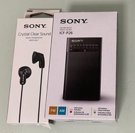 Sony收音機+Sony耳機