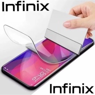 Anti-Scratch Hydrogel Infinix Note 30 30i 7 8 8i Pro VIP 5G Full Coverage Front Back Clear Blue Matt