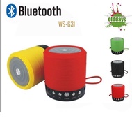 [HCM](kèm dây sạc ) Loa Bluetooth di động Wster WS-631 hỗ trợ thẻ nhớ USB FM AUX - Loa bluetooth thô