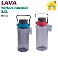 LAVA Water Tumbler 2.8L TB5566 |HOMSUPPLY 运动水壶 太空杯 大容量水瓶 Drinking Water Bottle Botol Air Besar Sport