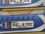 Kingston HyperX DDR3 1600MHz 4GB x 2 記憶體 ram KHX1600C9D3K2/8GX