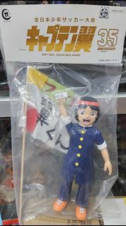 工匠堂 搪膠 足球小將 隊長小翼 中澤早苗 大頭妹 全新未開封